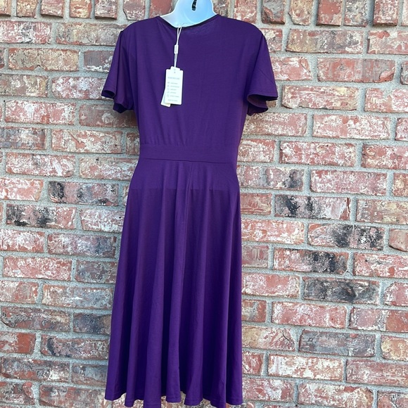 Nemidor Wrap Swing Dress size 14 - Picture 3 of 10